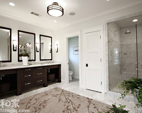 15个卫浴瓷砖设计 巧思鲜活空间