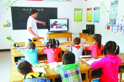 甘肃教学点来了城里老师 教育信息化探索