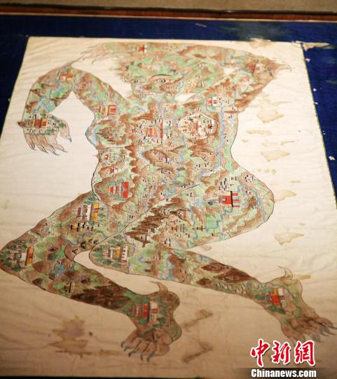 西藏珍宝湖南开箱《魔女仰卧纸本彩绘图》亮相